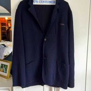 Prada Sweater Jacket / Blazer Long Dark Blue